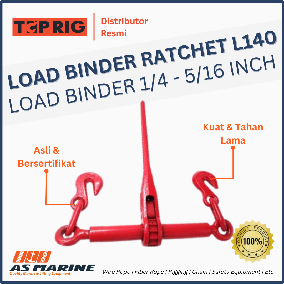 load binder ratchet toprig L140 1/4-5/16 inch